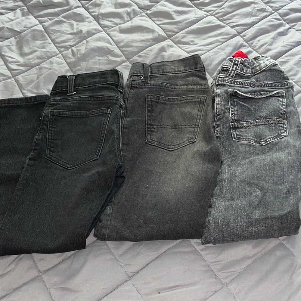 Set of Three Black boys Jeans